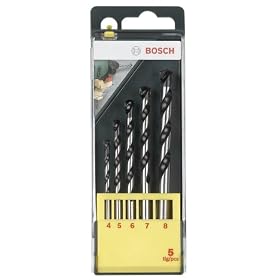 Bosch 5pc Concrete Drill Bit Set