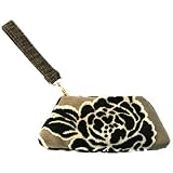 Offhand Designs Tia Ebony & Ivory Clutch