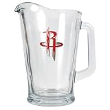 Houston Rockets Large Glass Beer Pitcher