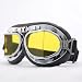 Stylish Steampunk WWII RAF Pilot Style Motorcycle Biker Moto Bike Biker ATV Scooter Cruisers Chopper Helmet Sun UV Goggles