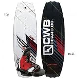 CWB Sol 141 Wakeboard Package with Mobe Boots Mens