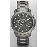 Fossil Grant Plated Stainless Steel Watch - Smoke