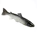 Lachs, Kunststoff, gerade, 1 Stk., 26cm, grau