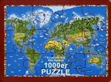 Produkt-Bild: Illustrierte Weltkarte (Kinderpuzzle), 1000 Teile