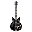 Hagstrom Tremar Viking Deluxe Electric Guitar (Black Gloss)