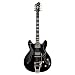 Hagstrom Tremar Viking Deluxe Electric Guitar (Black Gloss)