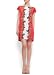 Mango Women's Floral Blocks Dress, 4, Fucsia