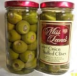 Onion Stuffed Gourmet Queen Spanish Olives 12 oz. Jar