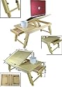 New Adjustable Computer Laptop Desk Bed Table Desk W/ Drawer