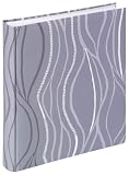 Walther MX-244-3 Solero 30 x 33 cm, blau-grau, wei&szlig;e Seiten