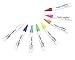 The Best 8 Pack Liquid Chalk Markers - All Colors - 6mm Chisel Tip - Big and Skinny Writing - Water Based Ink Erasable for Chalkboards, White Boards, Signs, Labels, Plastic - Kid Friendly - White Marker - Easy to Use