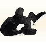 Beddy Bear Deluxe Orka-Wal Marco - Wärmekuscheltier Stofftier - 100% mikrowellenfähige Wärmeprodukte