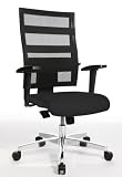 Produkt-Bild: TOPSTAR 959T T200 B&uuml;rodrehstuhl X-Pander schwarz mit h&ouml;henverstellbaren Armlehnen