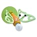 Kinderlampe Spot lachs Falter | Kids Lamp Spot Lamp Light Green Butterfly