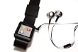 iPod Nano 6 Silicone Watch Band - Black(Also Compatible with 2011 iPod Nano)