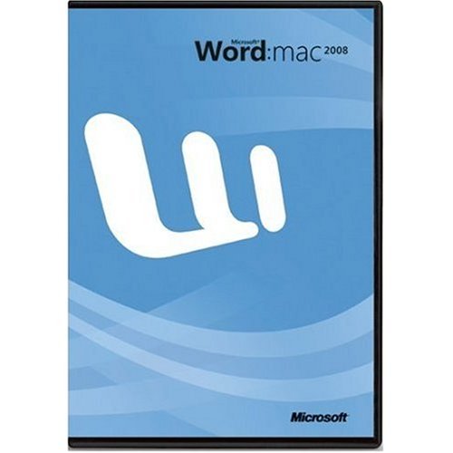 Microsoft Word Mac 2008 Upgrade (Mac)