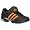 Black/orange/metallic silver