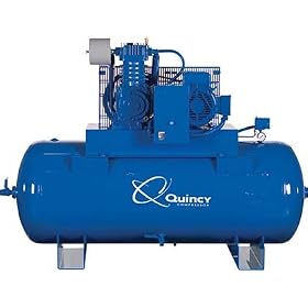 - Quincy Air Master Air Compressor with MAX Package - 10 HP, 230 Volt 3 Phase, Model# P2103DS12HCB23M