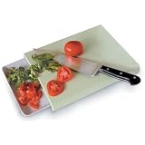 iSi Veggie-Cutting Board with Tray, Green by iSi