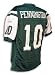 Autographed Chad Pennington New York Jets Reebok Green Jersey