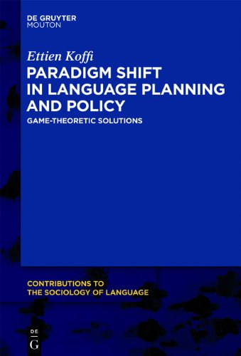PARADIGM SHIFT IN LANGUAGE    CSL 101 (Contributions to the...