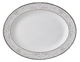 Royal Doulton Naples Platinum 13-1/2-Inch Platter