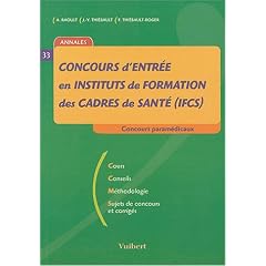 Concours d'entr�e en instituts de formation des cadres de sant�(2004)