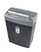 Royal Machines CX66 6-Sheet Cross Cut Shredder with Auto Start/Stop and Reverse (Black With Silver Top)