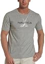 Nautica Sportswear Men's Anchor Back Flags T-Shirt