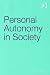 Book Personal Autonomy in Society