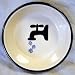 Stoneware Bowl Tap with Paws 8 oz
