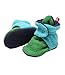 Zutano Newborn Unisex - Baby Fleece Bootie - Baby Fleece Bootie - APPLE/POOL/NAVY 12M