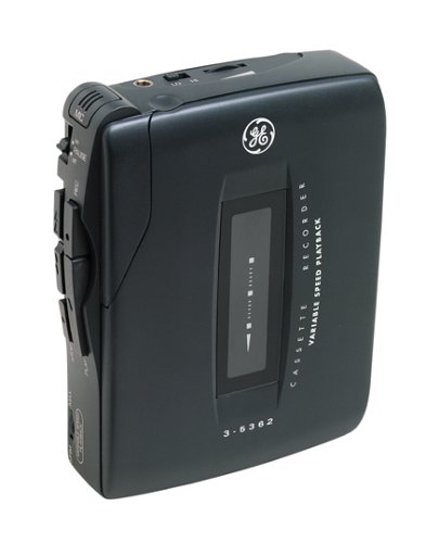 GE 35362 Mini Cassette Recorder