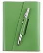 Scrivo Leather Journal, Lined, Pen Included