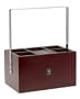 Henckels Mahogany Finish Flatware Caddy