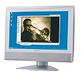 Sharp LL-M17W1 17-Inch WXGA LCD Computer / TV Monitor