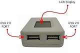 Twin port USB IP Video Web Server with Pan/Tilt IP Camera