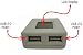 Twin port USB IP Video Web Server with Pan/Tilt IP Camera