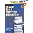 Secrets for a Successful Dissertation