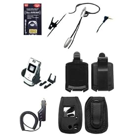 Click here to buy All Accessories for Your Pantech C300 Phone (Includes Car Charger, Leather Case, Belt Clip... by Generic.