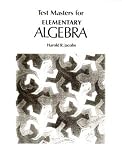 Test Masters for Elementary Algebra (Test Masters for Elementary Algebra)