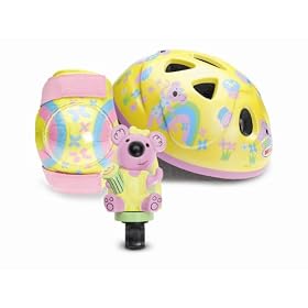 Bell Toddler Bike Helmet Value Pack (Koala & Cupcakes)