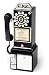 Crosley CR56 1950's Pay Phone -Black