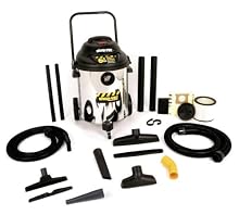 Shop-Vac 9609910 14-Gallon 6 5 HP Industrial Stainless Steel Pump Wet Dry Vacuum