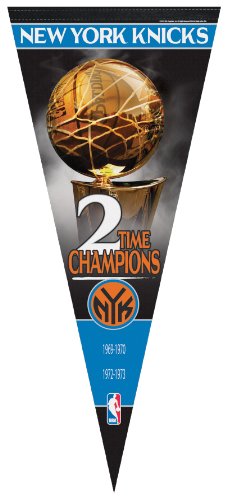 NBA New York Knicks Premium Quality Pennant 17-by-40 inch
