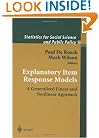 Explanatory Item Response Models: A Generalized Linear and Nonlinear Approach (Statistics for Social and Behavioral Sciences)