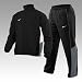 NIKE 329354 Team Trainingsanzug Schwarz/Grau 010 - M