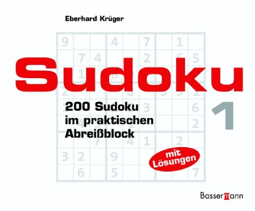 Sudoku Block 1. 200 Sudoku im praktischen Abreißblock