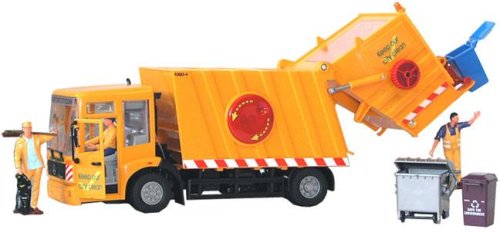 Childrens Toyshop  Toys : Motorzone Garbage Truck