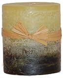 3x3 Round Lotus Candles By Stone